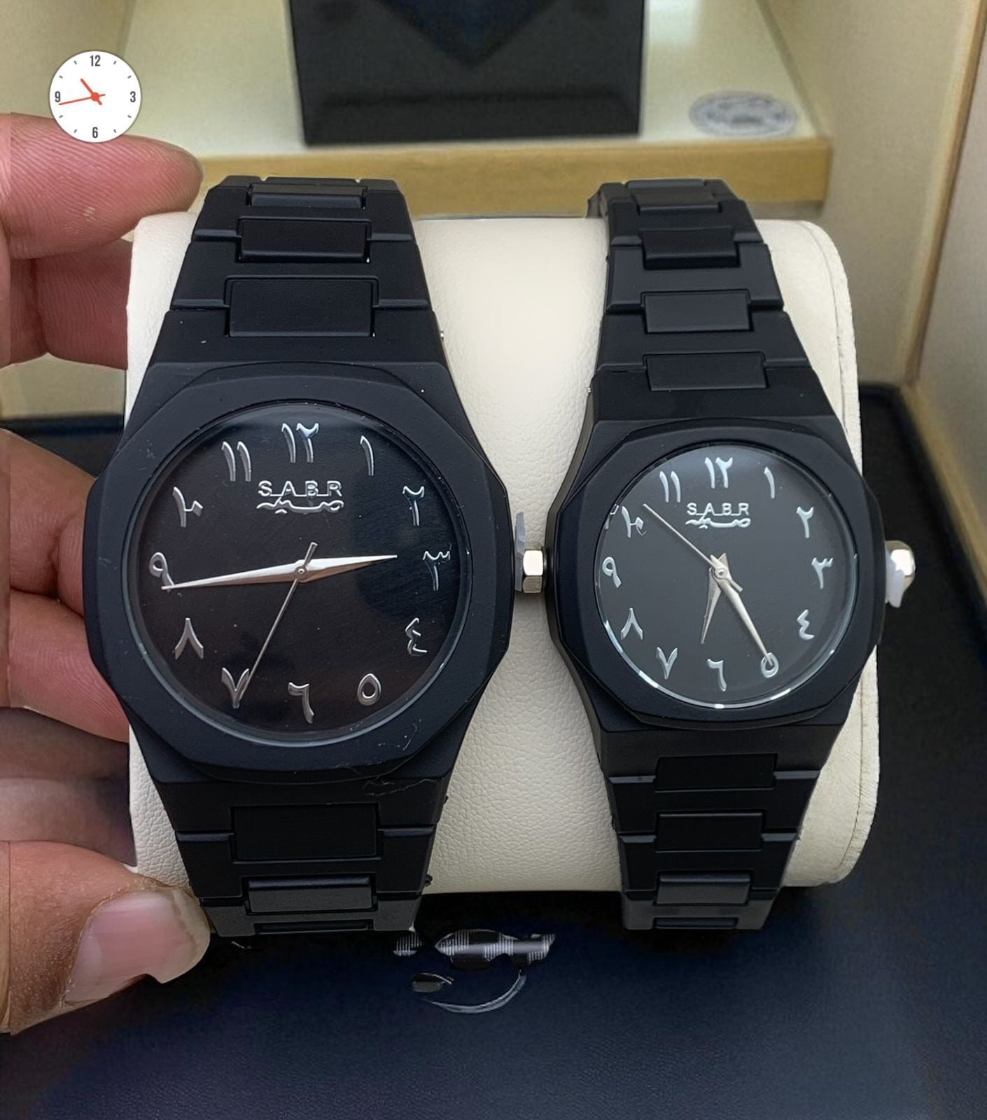 Sabr Couple Watch — A Timeless Reminder of Patience & Faith
