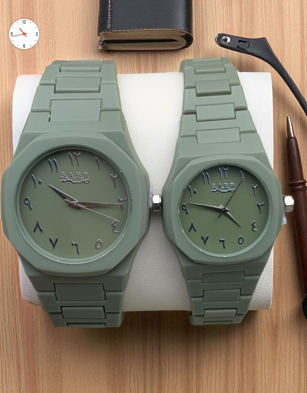 Sabr Couple Watch — A Timeless Reminder of Patience & Faith