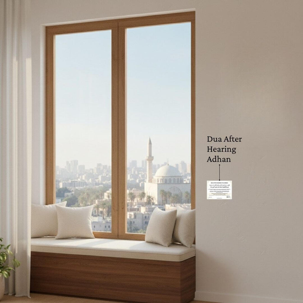 Dua Stickers Set – 16 Essential Daily Duas for Every Muslim Home